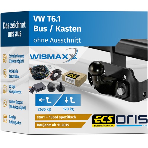 Anhängerkupplung für 1 - für, vw