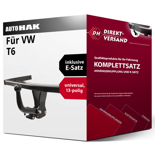 Anhängerkupplung starr - , +