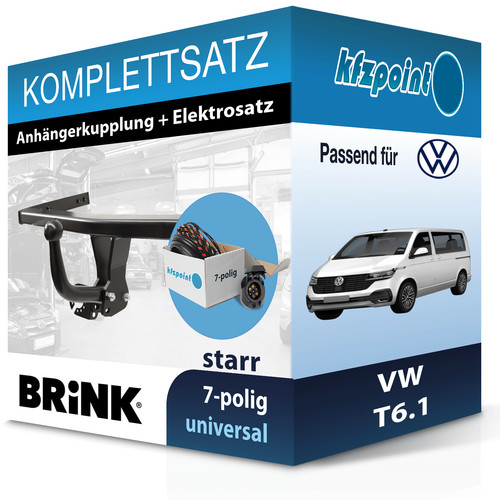 Brink anhängekupplung starr - anhängekupplung,