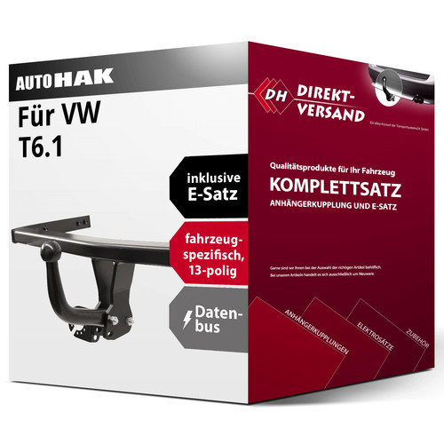 Anhängerkupplung starr - , +