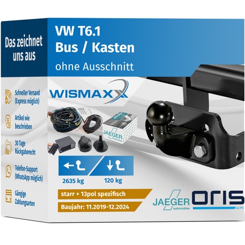 Anhängerkupplung für 1 - für, vw