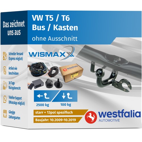 Anhängerkupplung für - t5, /