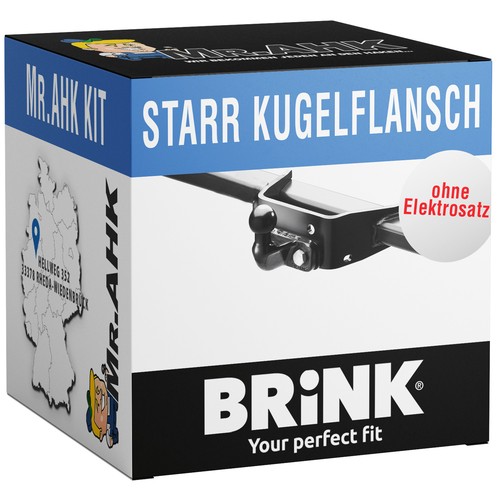 Anhängerkupplung brink starr - anhängerkupplung,