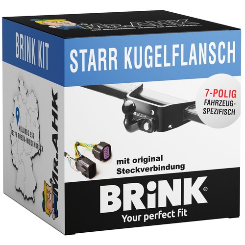 Brink anhängerkupplung starr - anhängerkupplung,